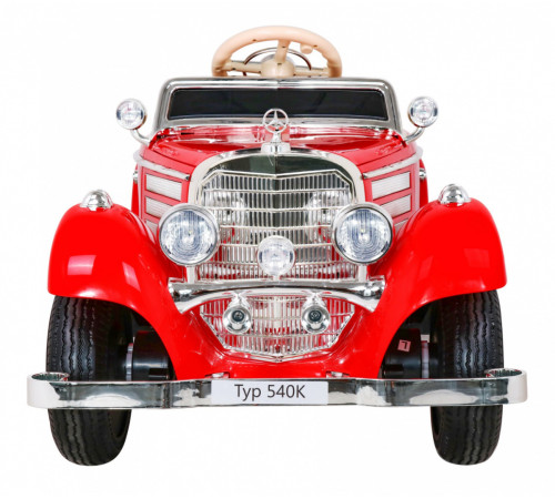 Дитячий акумулятрний автомобіль Mercedes Benz Retro 540A Червоний