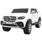 Mercedes Benz X-Class дитячий Білий + Пульт + 4х4 Привід + MP4 + Багажник + LED + EVA