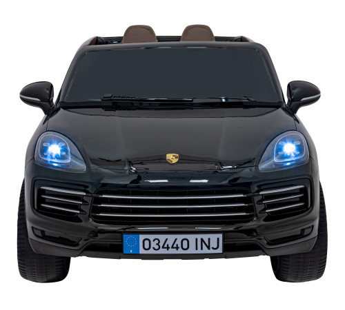 Дитяча акумуляторна машинка Porsche Cayenne S Чорна