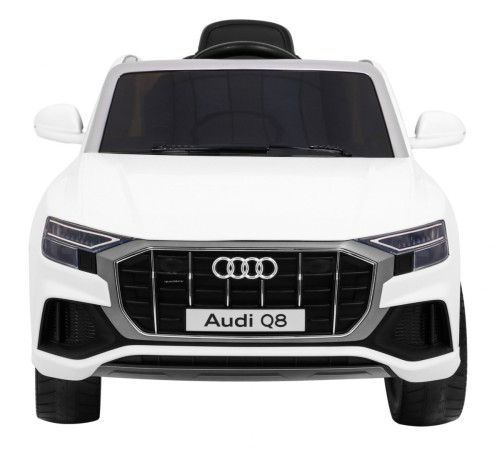 Дитяча акумуляторна машинка Audi Q8 Біла Дитяча акумуляторна машинка Audi Q8 Біла