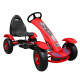 Дитячий педальний картинг Racing XL 3+ Червоний