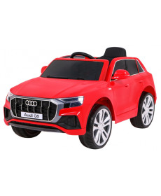 Audi Q8 на акумуляторі Red + Пульт + EVA + Free Start + MP3 USB + LED