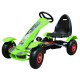 Дитячий педальний картинг Racing XL 3+ Зелений