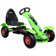 Дитячий педальний картинг Racing XL 3+ Зелений