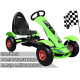 Дитячий педальний картинг Racing XL 3+ Зелений