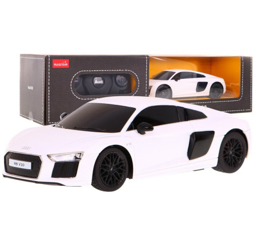 Audi R8 білий RASTAR модель 1:24 Авто на дистанційному керуванні + пульт 2,4 ГГц Audi R8 білий RASTAR модель 1:24 Авто на дистанційному керуванні + пульт 2,4 ГГц