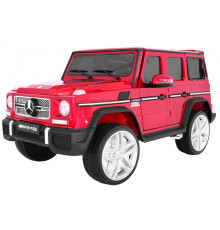 Дитяча акумуляторна машинка Mercedes AMG G65 Червона