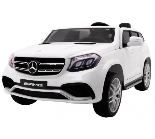 Дитяча акумуляторна машинка Mercedes AMG GLS63 Біла Дитяча акумуляторна машинка Mercedes AMG GLS63 Біла