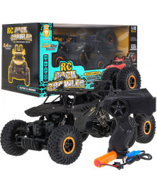 Crawler Rock dla dzieci 6+ Zdalnie sterowany model 1:10 Napęd 6x6 + Zapasowe koła