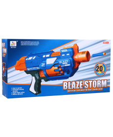 Електрична гвинтівка для дітей 6+ Blaze Storm 20 довгих пінопластових куль + дальність до 10 м