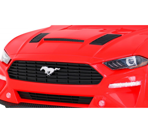 Дитяча акумуляторна машинка Ford Mustang GT Червона