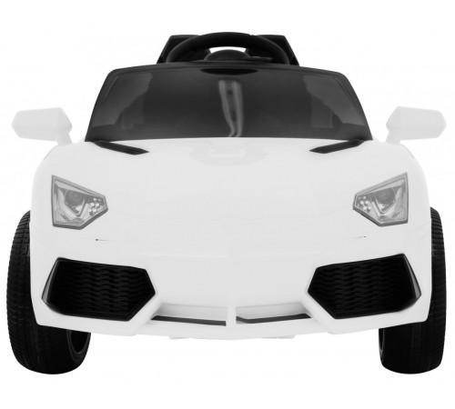 Дитяча машинка Future на акумуляторі Біла + Пульт + Повільний Старт + MP3 USB + LED
