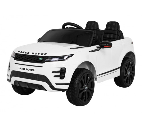 Дитяча акумуляторна машинка Range Rover Evoque Біла