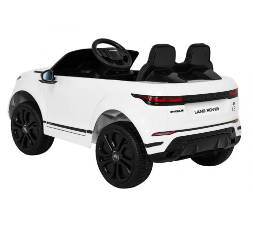 Дитяча акумуляторна машинка Range Rover Evoque Біла
