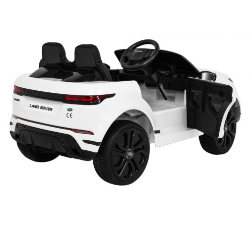 Дитяча акумуляторна машинка Range Rover Evoque Біла