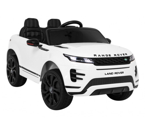 Дитяча акумуляторна машинка Range Rover Evoque Біла