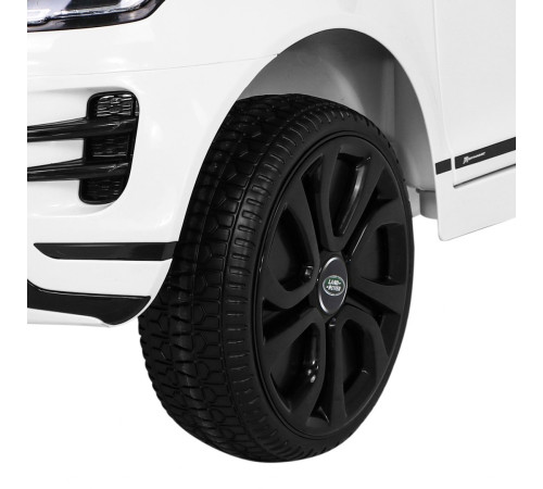 Дитяча акумуляторна машинка Range Rover Evoque Біла