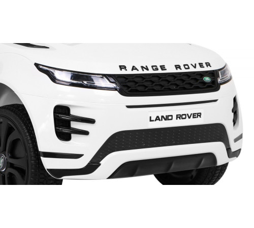 Дитяча акумуляторна машинка Range Rover Evoque Біла