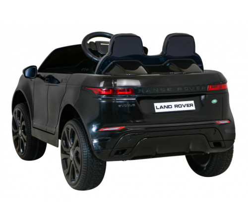 Дитяча акумуляторна машинка Range Rover Evoque Чорна