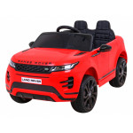 Дитячий Range Rover Evoque на акумуляторі, червоний + пульт дистанційного керування + Free Start+ MP3 LED