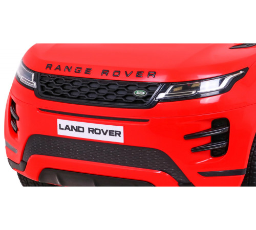 Дитяча акумуляторна машинка Range Rover Evoque Червона