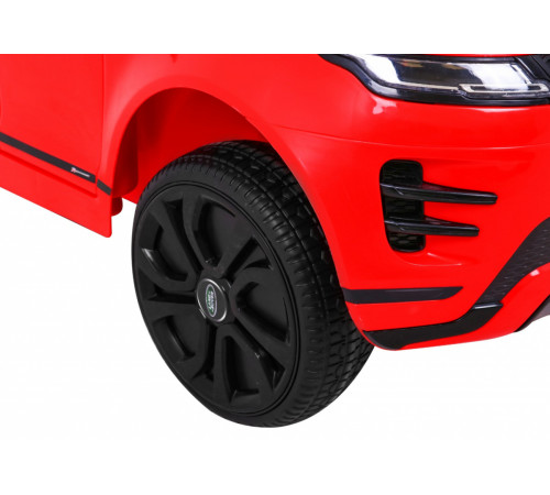 Дитяча акумуляторна машинка Range Rover Evoque Червона