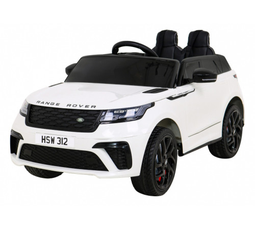 Дитяча акумуляторна машинка Range Rover Velar Біла Дитяча акумуляторна машинка Range Rover Velar Біла