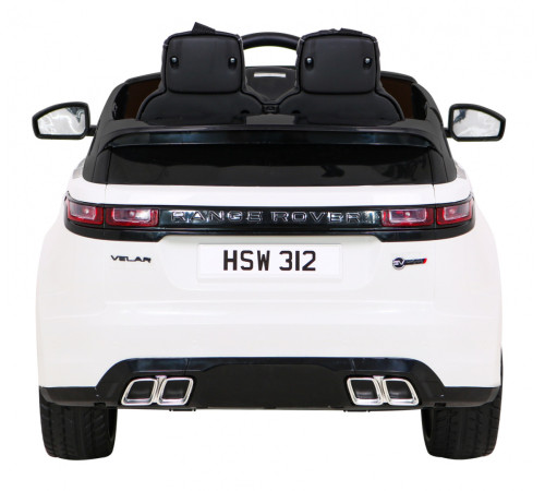 Дитяча акумуляторна машинка Range Rover Velar Біла Дитяча акумуляторна машинка Range Rover Velar Біла