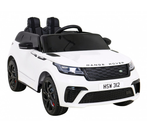 Дитяча акумуляторна машинка Range Rover Velar Біла Дитяча акумуляторна машинка Range Rover Velar Біла