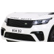 Дитяча акумуляторна машинка Range Rover Velar Біла