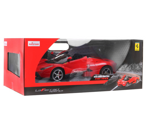 Ferrari LaFerrari Aperta red RASTAR модель 1:14 Авто на дистанційному керуванні + пульт 2,4 ГГц Ferrari LaFerrari Aperta red RASTAR модель 1:14 Авто на дистанційному керуванні + пульт 2,4 ГГц