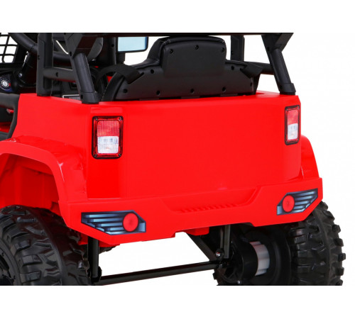 Дитяча акумуляторна машинка Jeep Dark Night Red