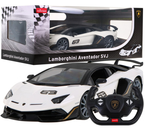 Lamborghini Aventador SVJ RASTAR модель 1:14 Авто на дистанційному керуванні + пульт 2,4 ГГц Lamborghini Aventador SVJ RASTAR модель 1:14 Авто на дистанційному керуванні + пульт 2,4 ГГц