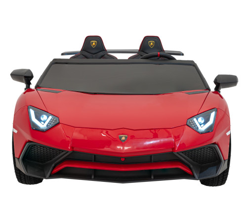 Дитяча акумуляторна машинка Lamborghini Aventador SV Червона