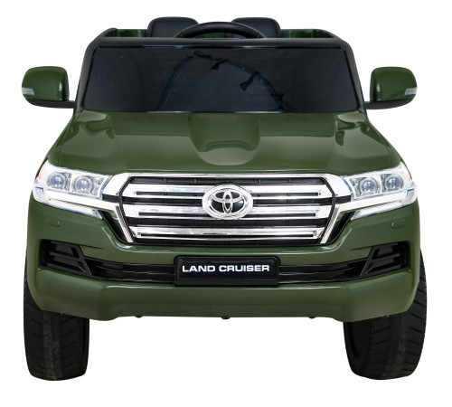 Дитяча акумуляторна машинка Toyota Land Cruiser Зелена