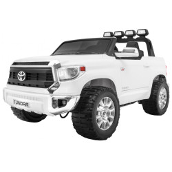 Дитяча акумуляторна машинка Toyota Tundra XXL Біла