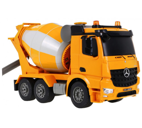 Дитяча бетономішалка Mercedes-Benz Arocs 6+ Модель на дистанційному керуванні 1:20 Звуки Світло Дитяча бетономішалка Mercedes-Benz Arocs 6+ Модель на дистанційному керуванні 1:20 Звуки Світло