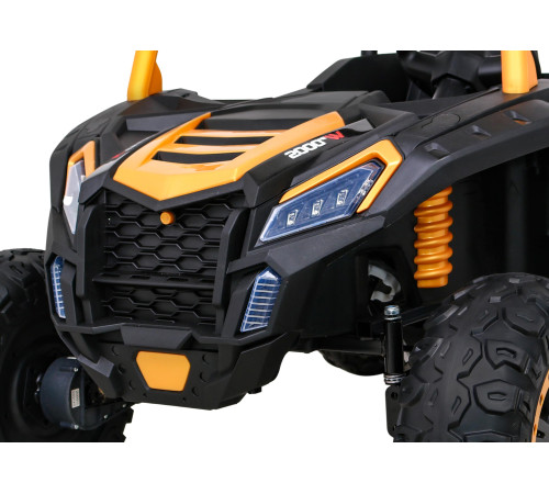 ATV Racing Баггі для 2 дітей Gold + 4x4 Drive + Пульт + Повільний старт + MP3 LED ATV Racing Баггі для 2 дітей Gold + 4x4 Drive + Пульт + Повільний старт + MP3 LED