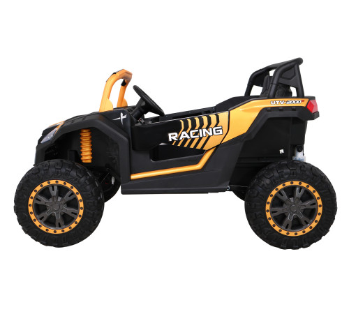 ATV Racing Баггі для 2 дітей Gold + 4x4 Drive + Пульт + Повільний старт + MP3 LED ATV Racing Баггі для 2 дітей Gold + 4x4 Drive + Пульт + Повільний старт + MP3 LED