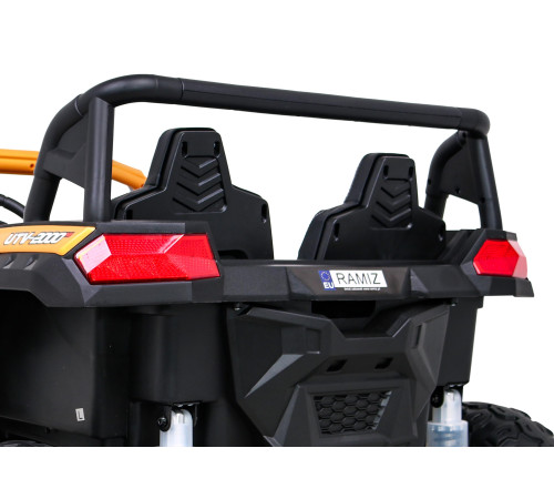 ATV Racing Баггі для 2 дітей Gold + 4x4 Drive + Пульт + Повільний старт + MP3 LED ATV Racing Баггі для 2 дітей Gold + 4x4 Drive + Пульт + Повільний старт + MP3 LED