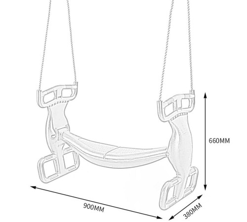 Детские качели двойные WCG Double