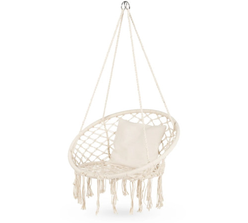 Крісло-гойдалка Boho Outtec XXL - бежева Крісло-гойдалка Boho Outtec XXL - бежева