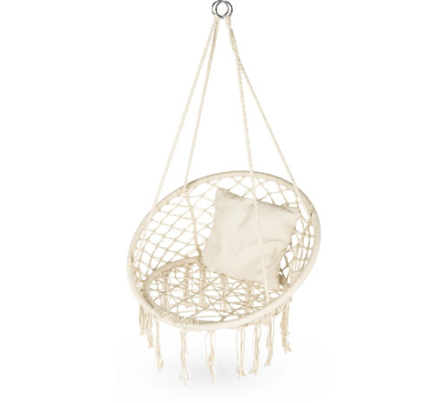 Крісло-гойдалка Boho Outtec XXL - бежева Крісло-гойдалка Boho Outtec XXL - бежева