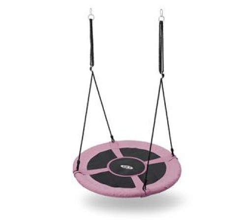 Гойдалка NB5031p NESTSCHAUKEL NILS CAMP, 100 см - рожево-чорна