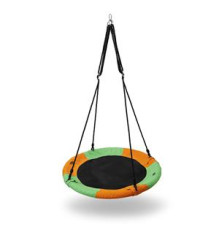 Гойдалка NB5003 NESTSCHAUKEL NILS CAMP, 90 см - помаранчево-зелена