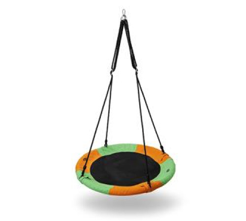 Гойдалка NB5003 NESTSCHAUKEL NILS CAMP, 90 см - помаранчево-зелена