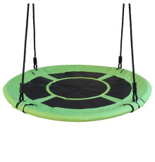Гойдалка-гніздо MASTER Fun Ring 80 см - зелено-чорна