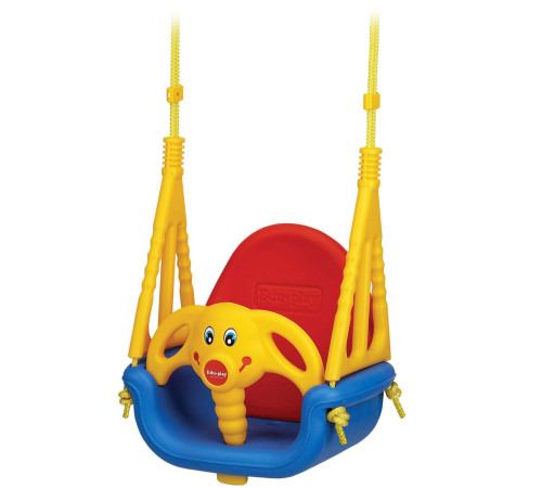 Гойдалка Eduplay 3-в-1 Jumbo "Слоник" 130 х 162 см - різнокольорова Гойдалка Eduplay 3-в-1 Jumbo "Слоник" 130 х 162 см - різнокольорова