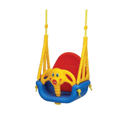 Гойдалка Eduplay 3-в-1 Jumbo "Слоник" 130 х 162 см - різнокольорова Гойдалка Eduplay 3-в-1 Jumbo "Слоник" 130 х 162 см - різнокольорова