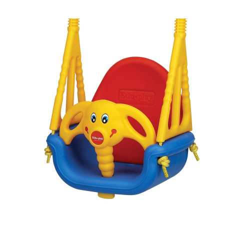 Гойдалка Eduplay 3-в-1 Jumbo "Слоник" 130 х 162 см - різнокольорова Гойдалка Eduplay 3-в-1 Jumbo "Слоник" 130 х 162 см - різнокольорова